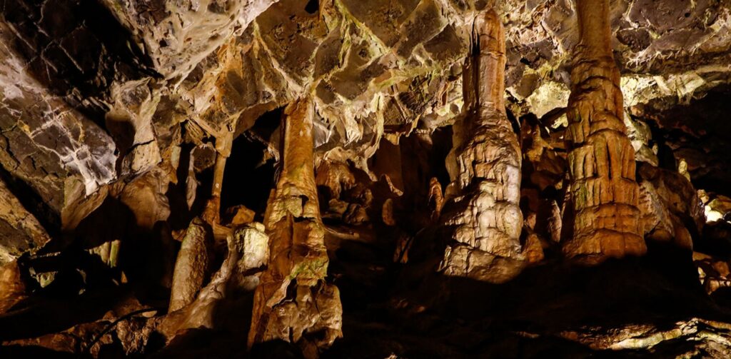 View from inside Minnetonka Cave.
